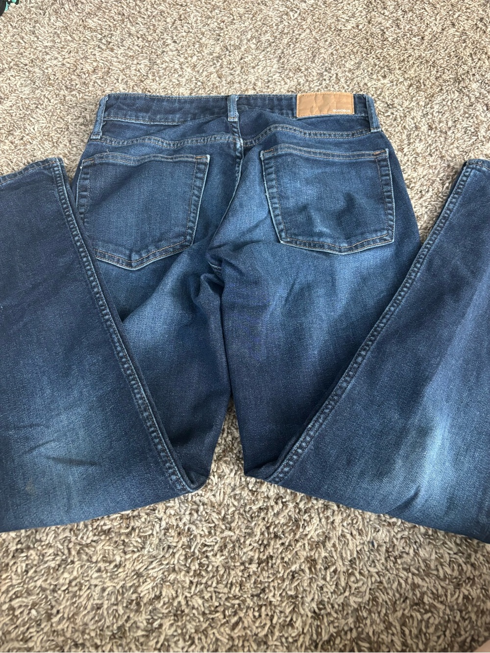 Bonobos Women's Bootcut Jeans in Dark Blue Denim 29/30